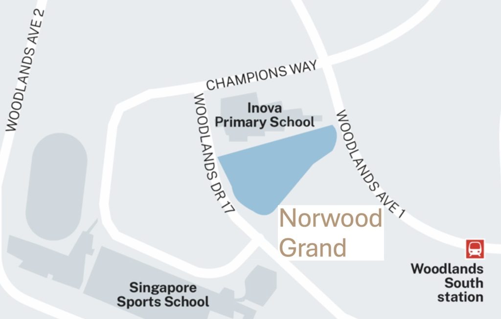 norwood-grand-champions-way-location-map